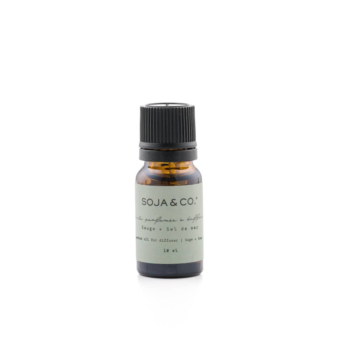 Scented Oil For Diffuser | Sage + Sea Salt
