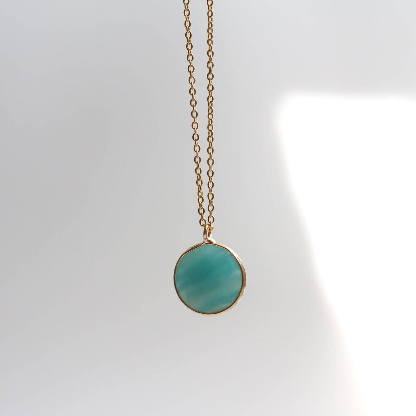 Amazonite Pendant Necklace