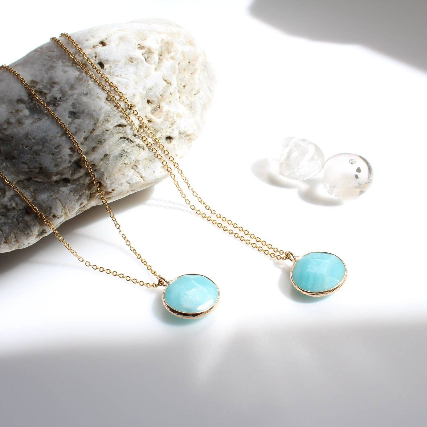 Amazonite Pendant Necklace